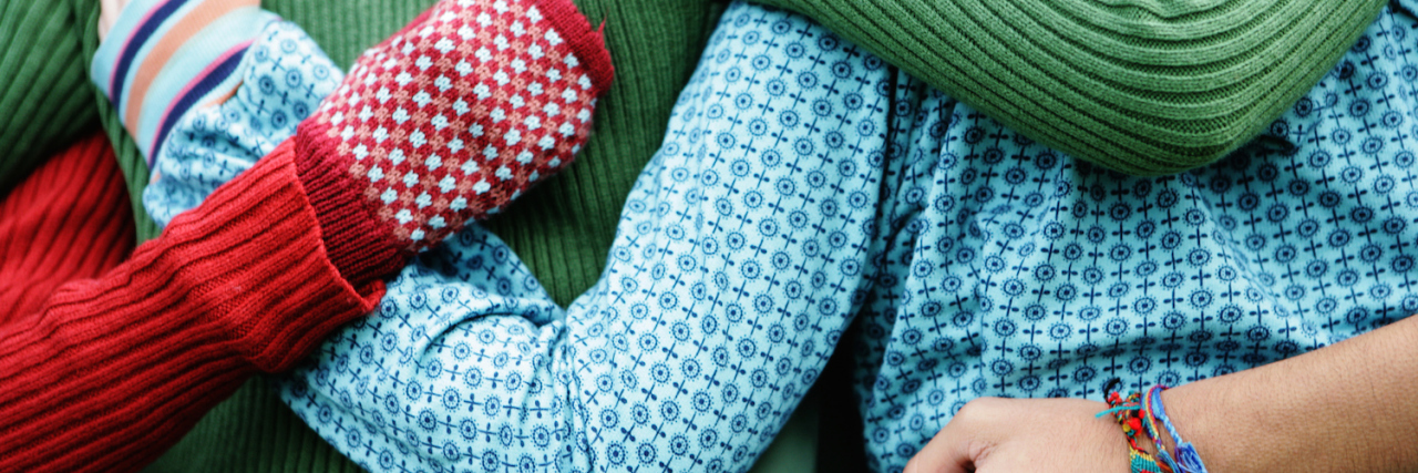 Letter to Friends After My Generalized Anxiety Disorder Diagnosis Rear view of friends hugging.