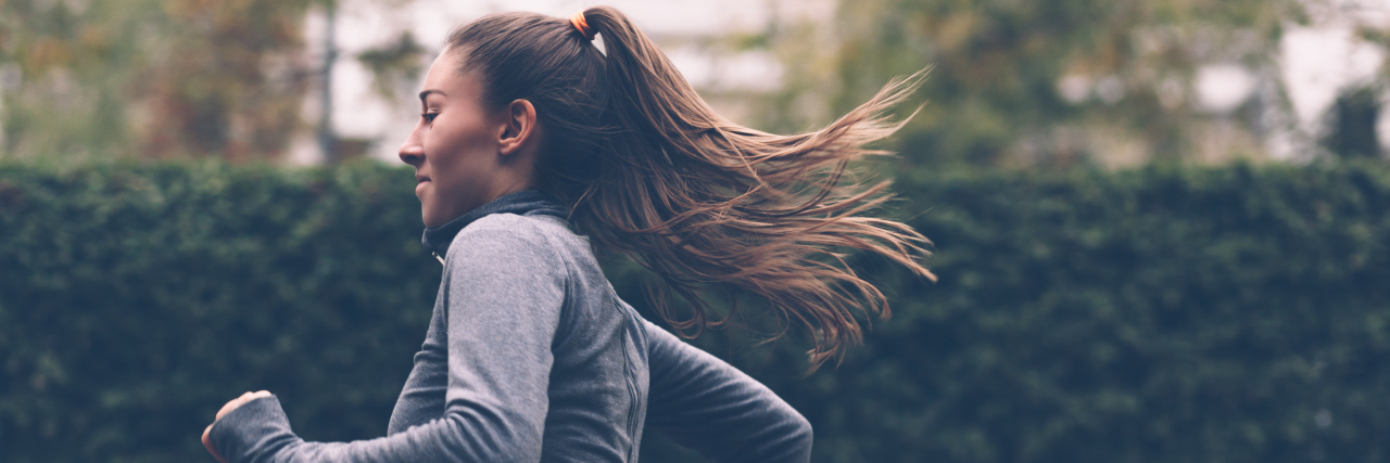 What It's Like to Run in Eating Disorder Recovery woman running
