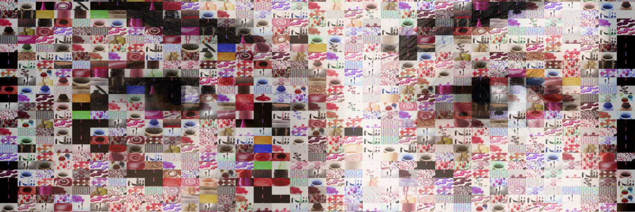 Learning to Accept My Cerebral Palsy Female beauty portrait made out of makeup imagery