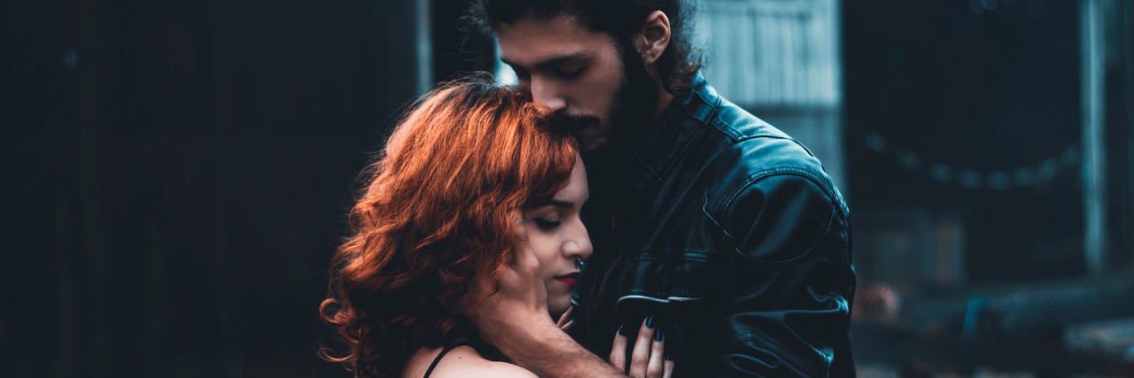 What It's Like to Have a Mental Illness and Also Be in Love couple hugging