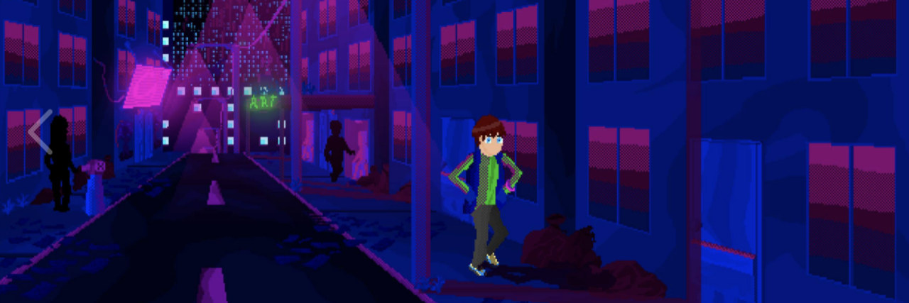 Teen on the Autism Spectrum Creates Video Game About Autism An Aspie Life video game screenshot