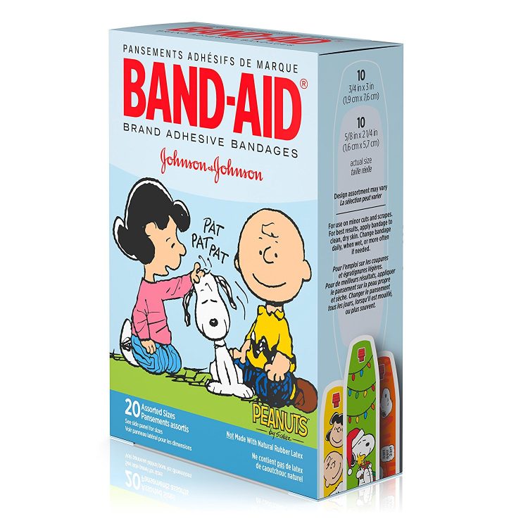 peanuts bandaids