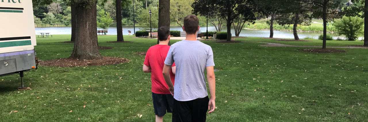 How My Son With Autism Handled His Older Brother Going to College