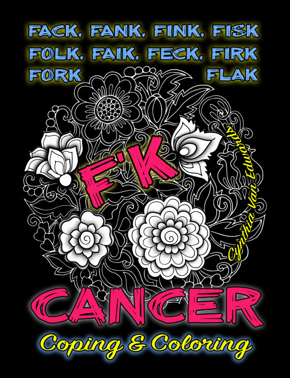 f cancer coloring book