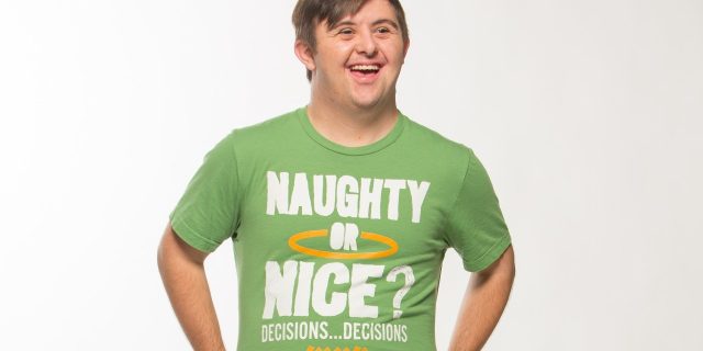 "Naughty or nice? Decisions...decisions."