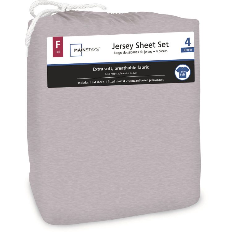 jersey knit sheets from walmart