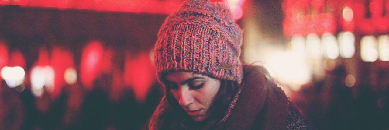 The 'Makeover' Depression Gives Me woman looking down