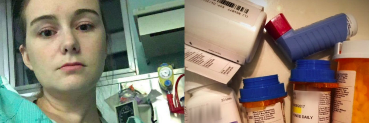 17 Pictures People With PTSD Want to Post on Facebook, but Don't woman with ptsd and medication