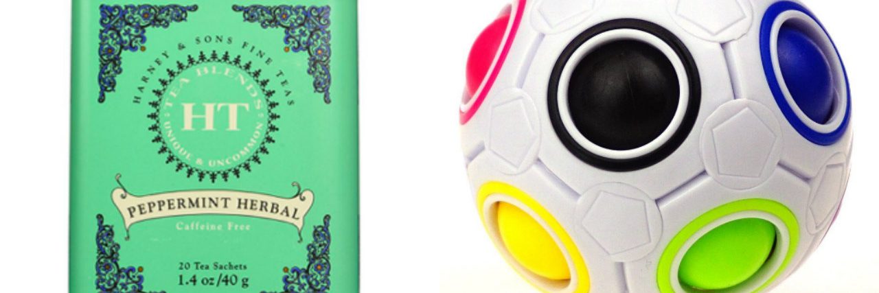 22 Things to Put in Your Self-Soothing Kit tea and ball