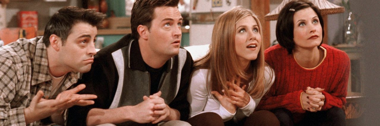 Don't Diet or Detox as a New Year's Resolutions: Try a 'Friends' One friends on the couch