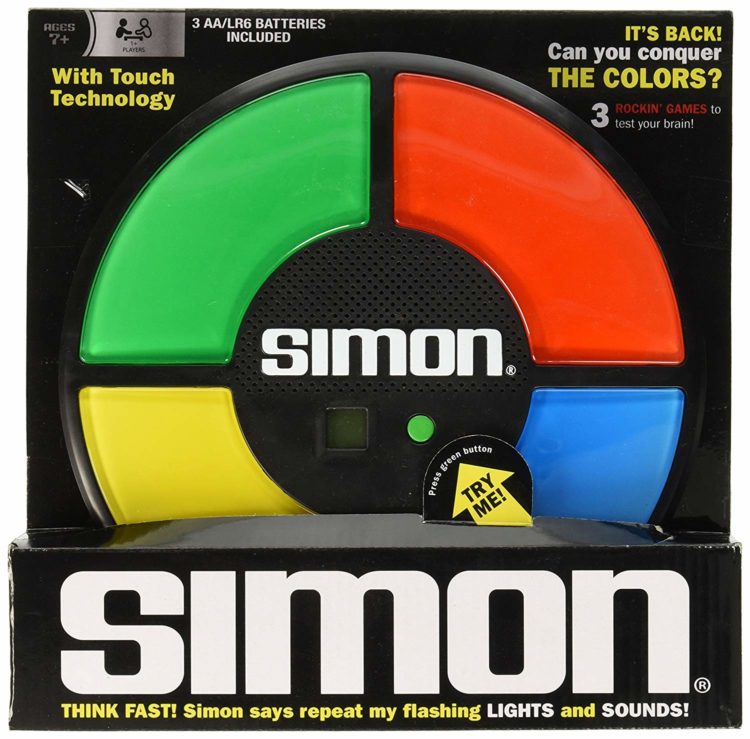 Simon game in box