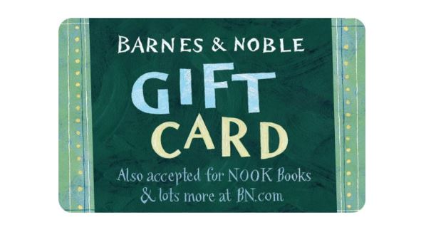 Green Barnes and Noble Gift Card