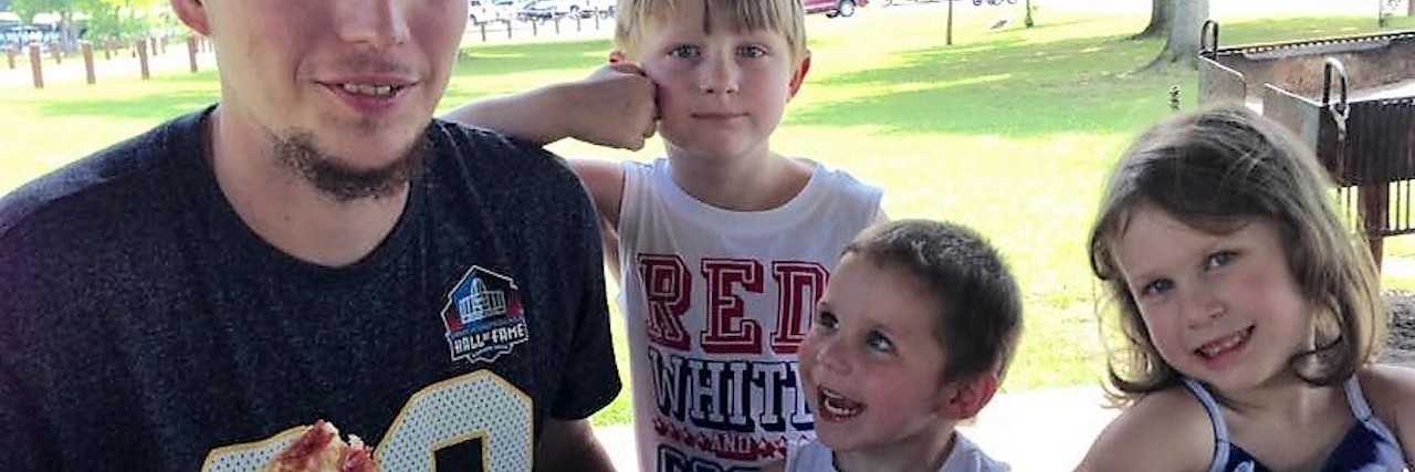 Explaining Autism to Siblings Dad and three children