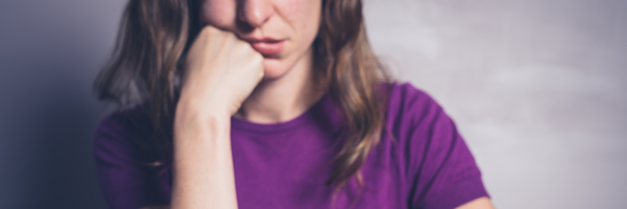 Little Annoyances in My Life With Cerebral Palsy Annoyed young woman.