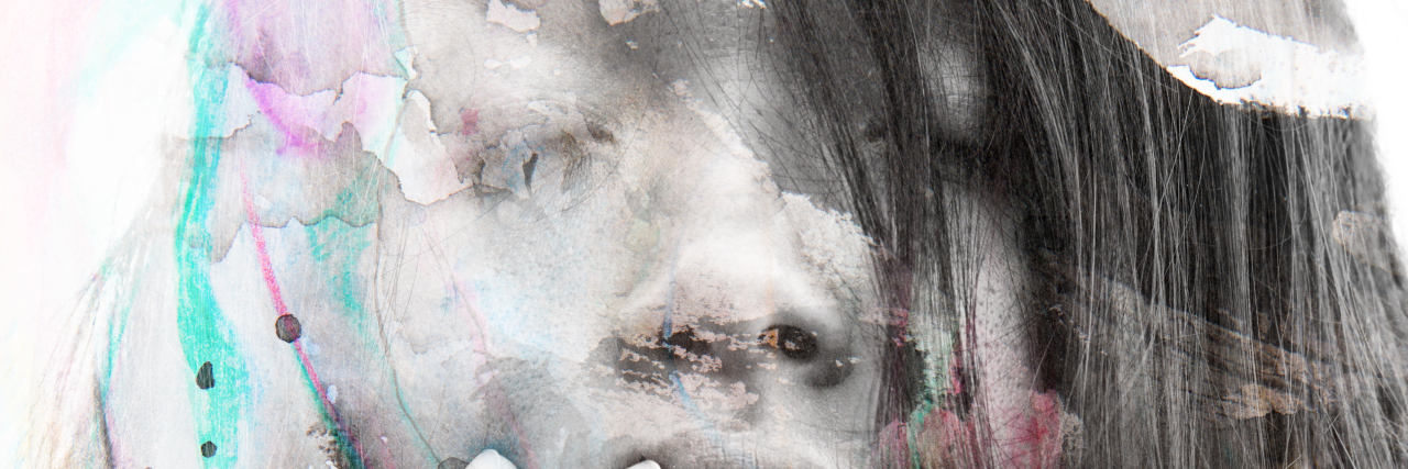 What Saved Me From the Shame of My Eating Disorder Portrait photography blends in with original artwork