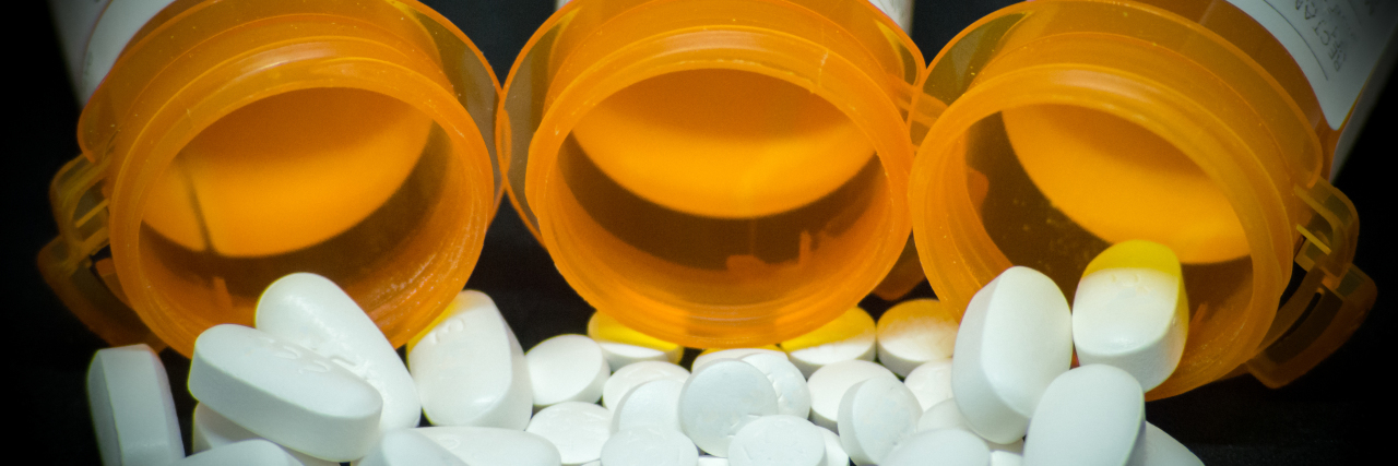 Being a Chronic Pain Patient in Recovery From Addiction to Opioids pill bottles