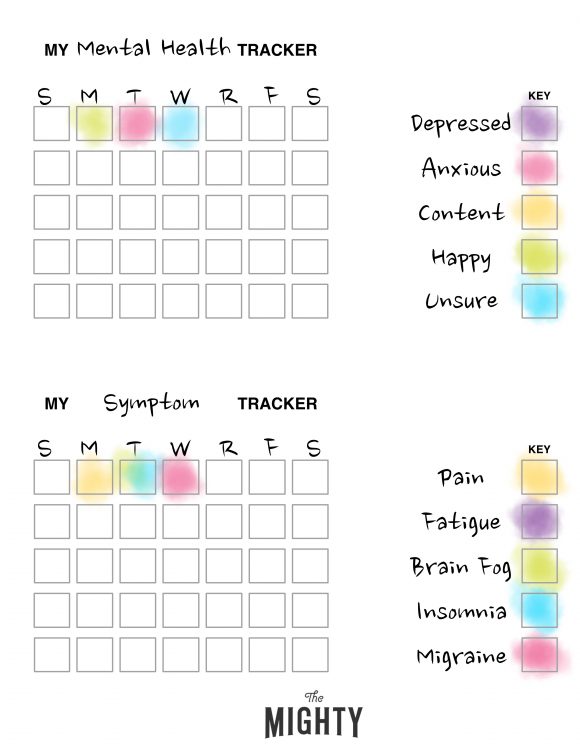 Image showing health tracker squares