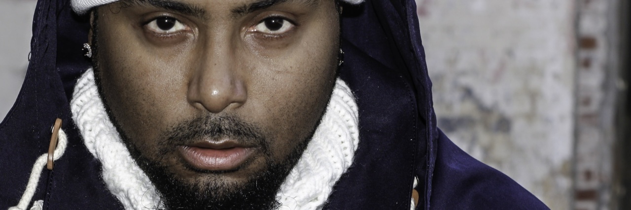 When You Don't Know How to Ask for Help Dealing With Depression rapper donny goines looking at camera