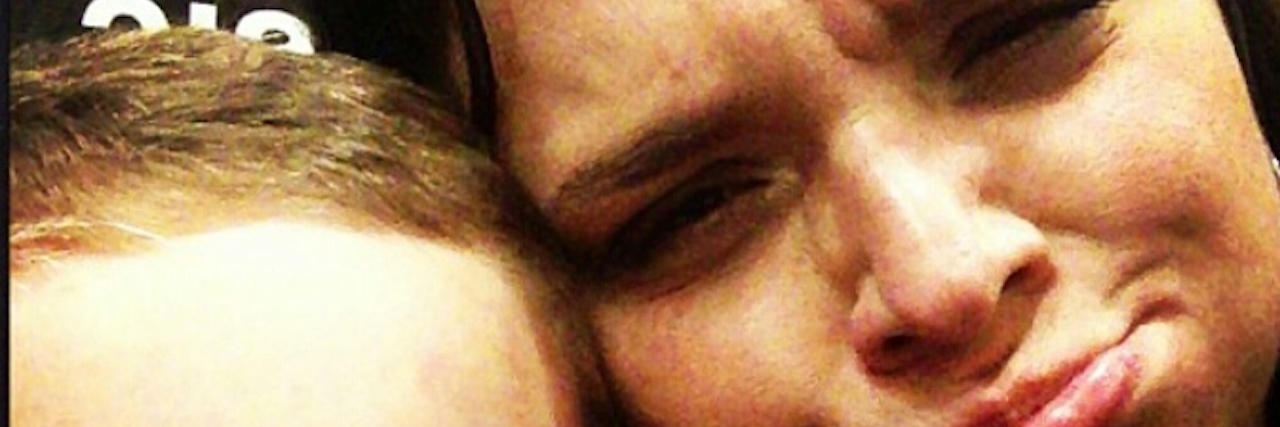 Why It's OK if I 'Complain' About My Multiple Sclerosis mom and son making sad faces