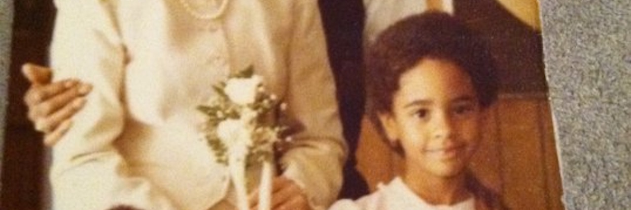 When You Eat to Cope With Childhood Grief old photo of family