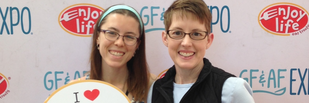 Experience Gifts to Give a Loved One With Chronic Illness two women at the gluten free expo