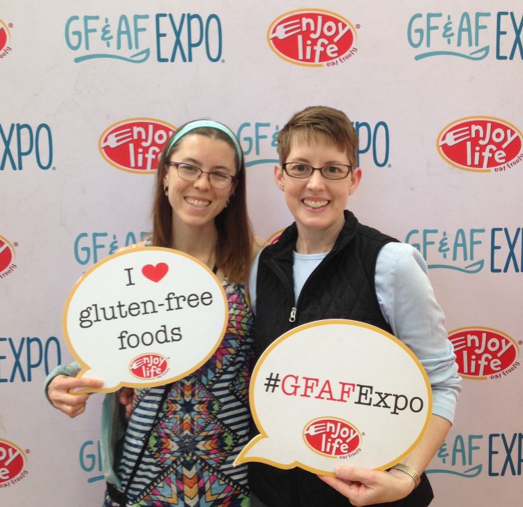 two women at the gluten free expo