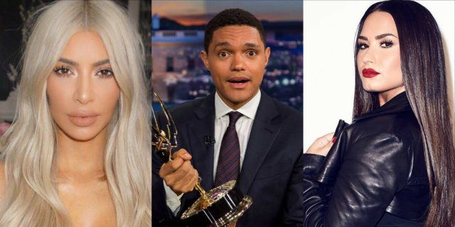 22 Celebs Who Got Real About Mental Health in 2017 kim kardashian trevor noah and demi lovato