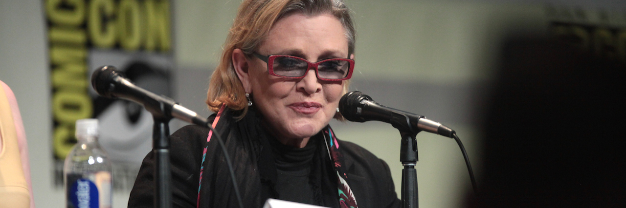 8 Reasons We're Grateful for Carrie Fisher, Badass Mental Illness War Carrie Fisher