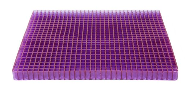 purple square gel seat cover