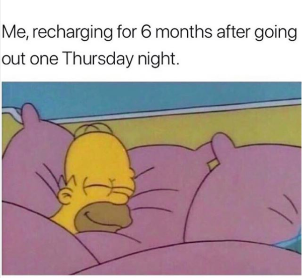 recharging for 6 months after going out