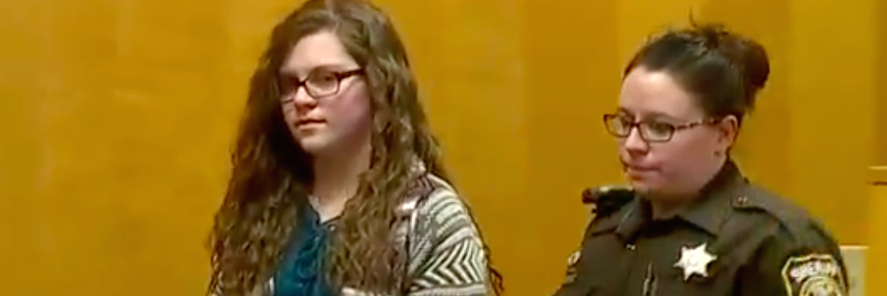 Anissa Weier Sentenced to 25 Years in 'Slender Man' Case Anissa Weier in the courtroom