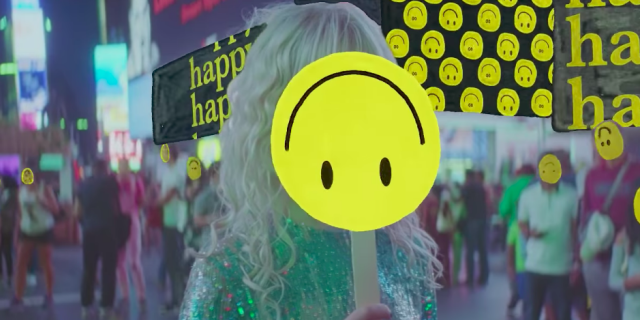 clip of paramore music video called fake happy