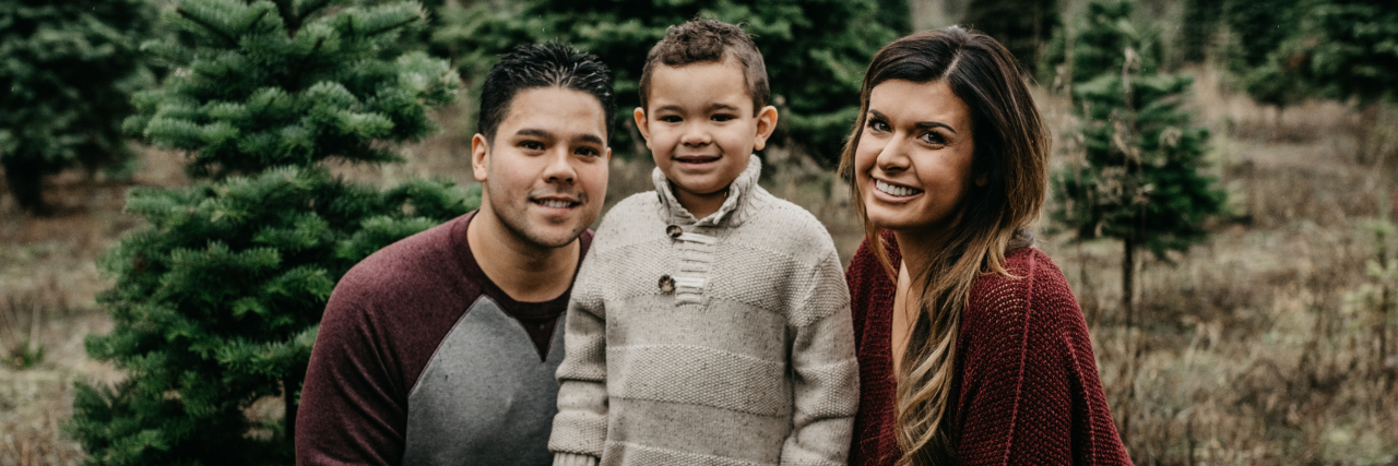 Mom Shares Photos of 'Clogged Sweat Gland' That Was Skin Cancer Shealun Campisi with family fall photo