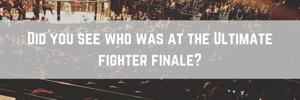 Miracle Flights Brings Rare Disease Children to UFC Fighter Finale collage of photos of kids at a UFC fight