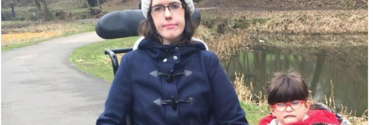 Being a Mom With Muscular Dystrophy in a Wheelchair Fi and her kids.