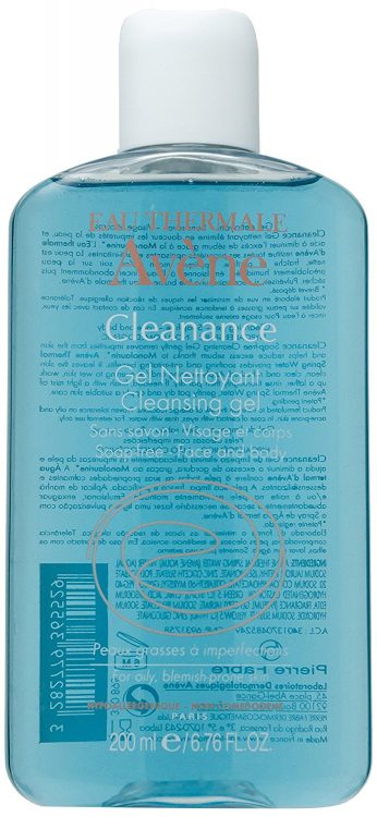 avene cleansing gel