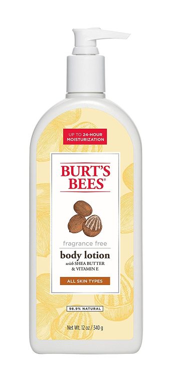 burt's bees fragrance-free body lotion