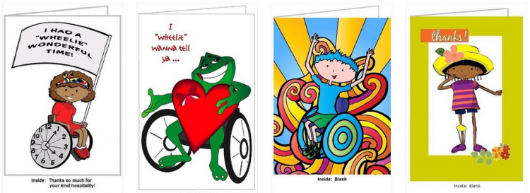 Cripmark greeting cards screenshot.