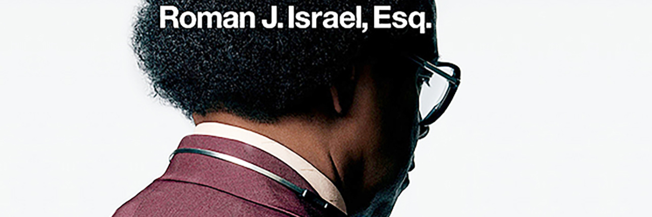 Roman J. Israel Esq. movie poster.