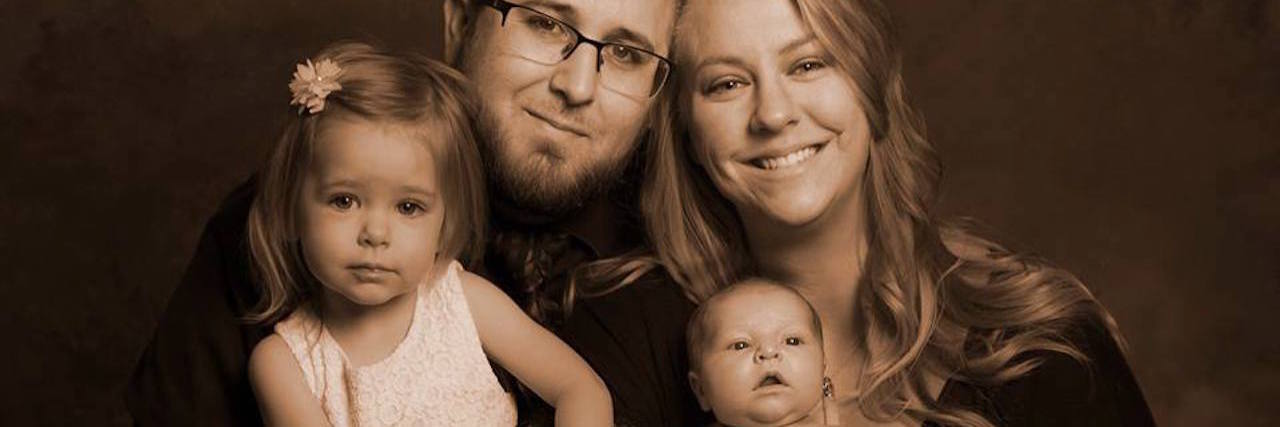 Police Are Called After a Mom With Postpartum Depression Seeks Help Family portrait