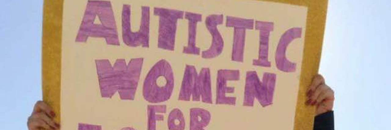Why I Participated in the 2018 Women's March as an Autistic Woman autistic woman at the 2018 women's march in oklahoma city