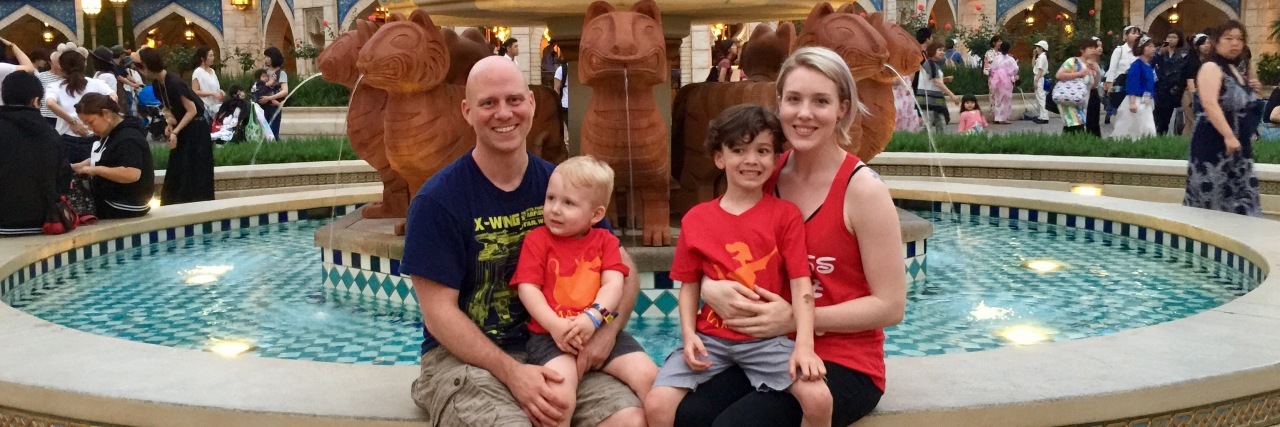 I'm Horrified by LuLaRoe as the Mom of Kids With Disabilities Shanna's family at Tokyo Disney Sea.