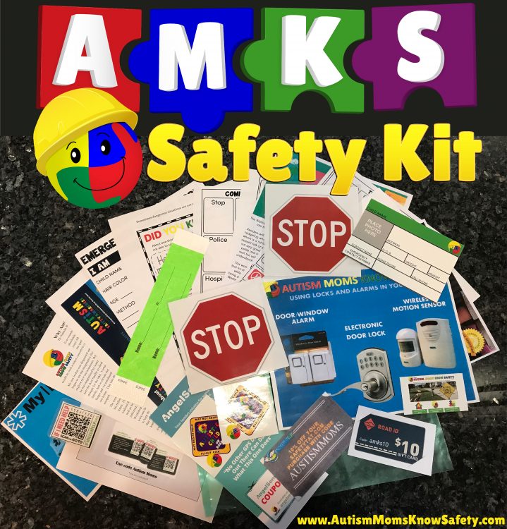 AMKS Safety Kit featuring all 20 items included in the kit