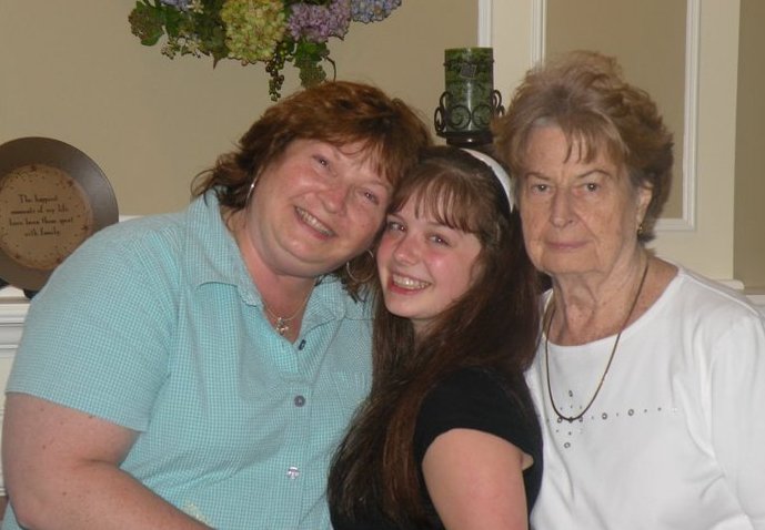 Cara Tompot three generations cancer survivors