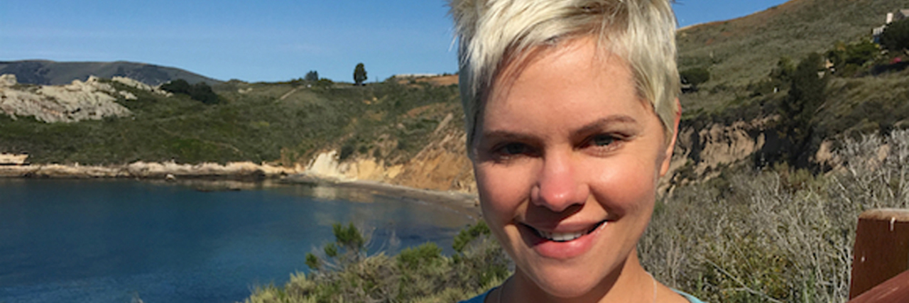 What 5 Years of Thyroid Cancer Survivorship Feels Like Carrie Forrest by water