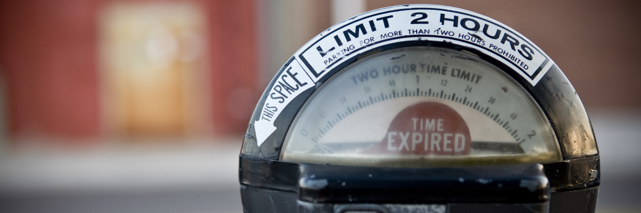 Using a Parking Meter With Limited Hand Function Parking meter.
