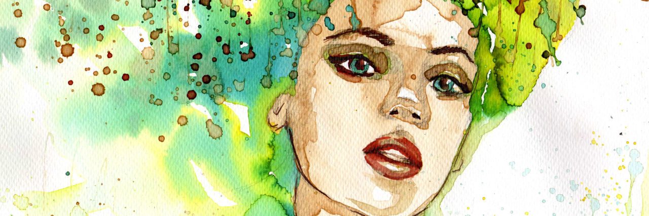 8 Emotions I Felt After Living With the Numbness of My Eating Disorder The illustration is done on thick paper. These are not pixels, only texture drawing pad.