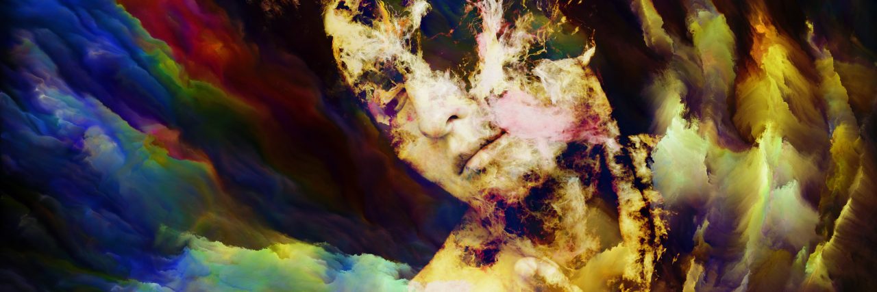 Finding Beauty in My Scars After Surviving Ovarian Cancer Surreal Portrait of woman