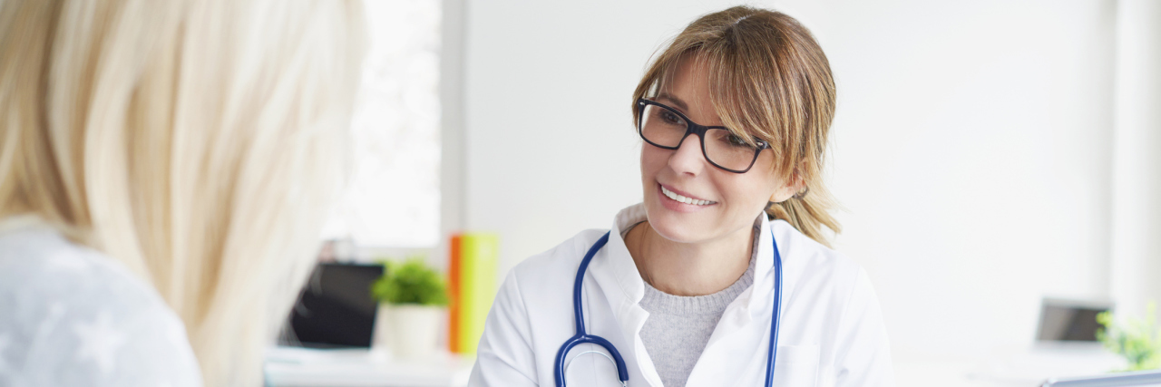 Ways to Prepare for a Consultation With Your Doctor A woman at a doctor's appointment.