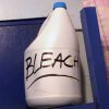 Bottle of bleach.